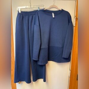 Blue Two Piece Set